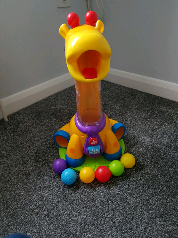 bright starts giraffe ball toy